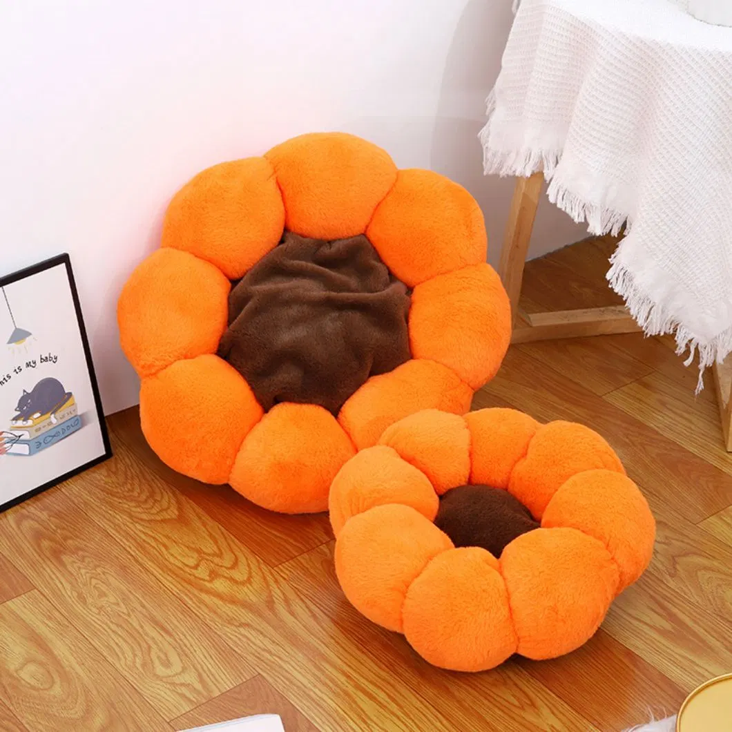 Dog House Kennel Soft Pet Bed Small Cat Tent Flower Shaped Cat Bed