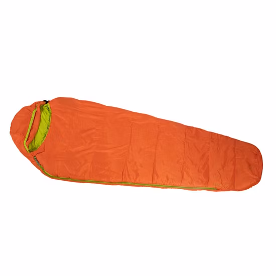 Mumienschlafsack für Camping bei kaltem Wetter